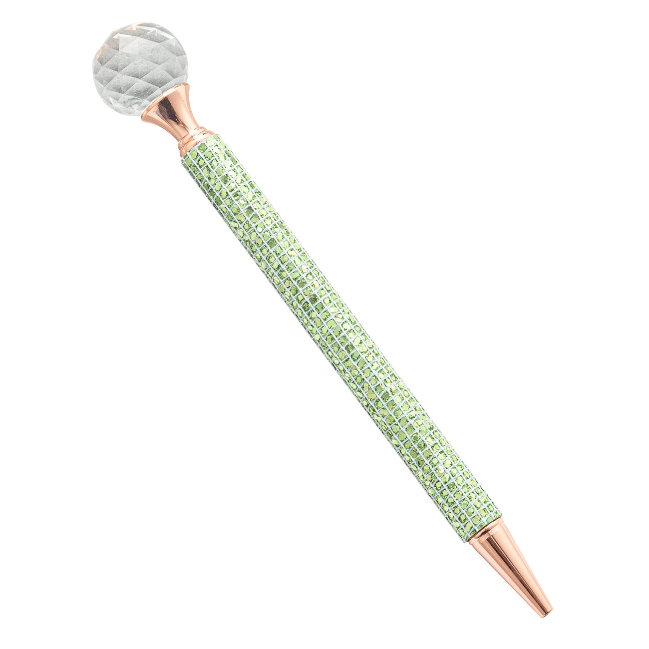 Wholesale Metal Round Diamond Sequin Ballpoint Pen